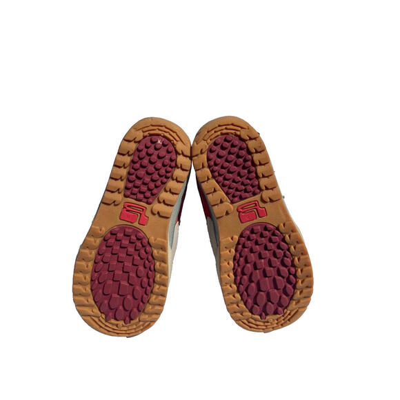 Burton Freeride Lace Up Snowboard Boots Mens Size 8 Red Gray White - Picture 8 of 9